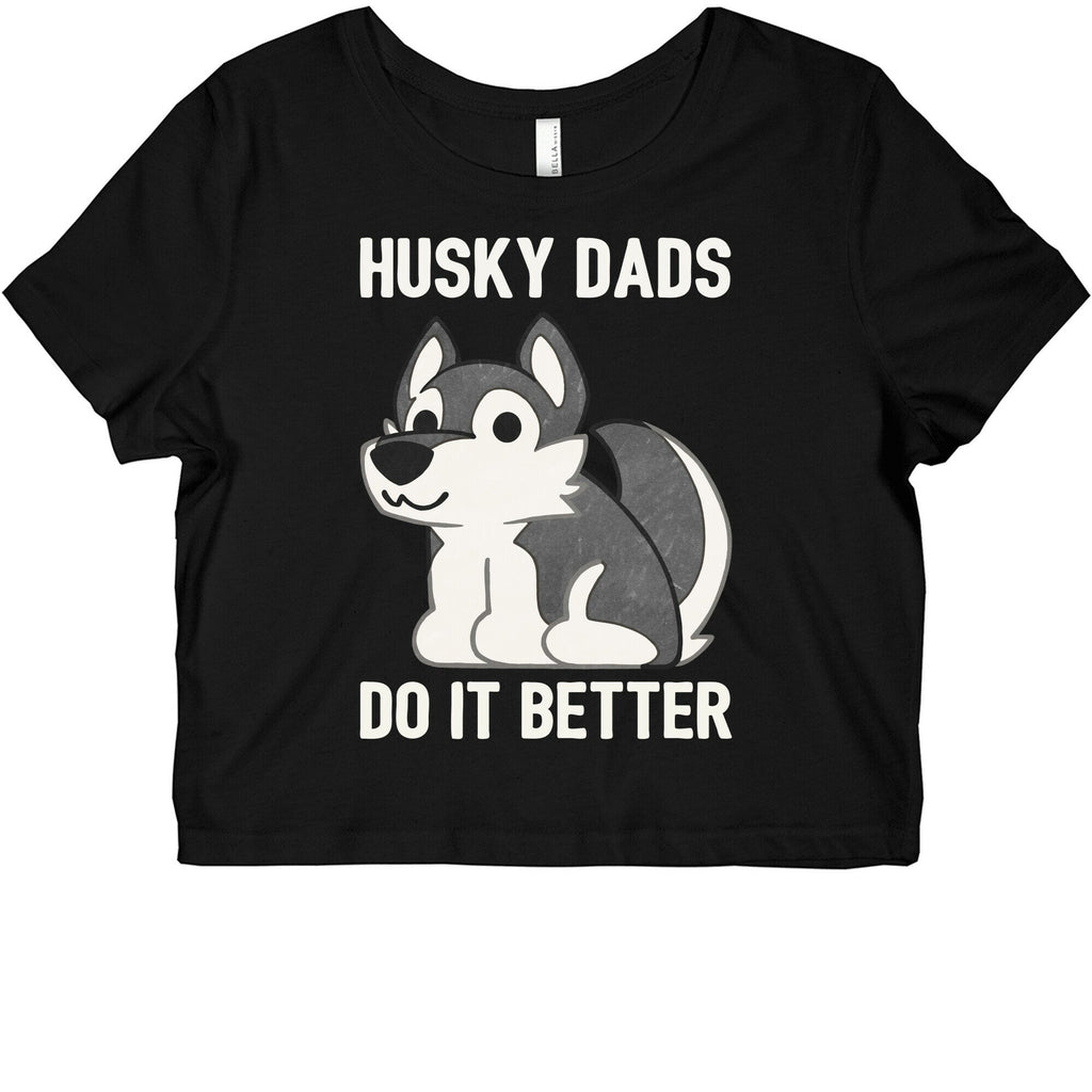 Husky Dads Do It Better Graphic Baby Tee
