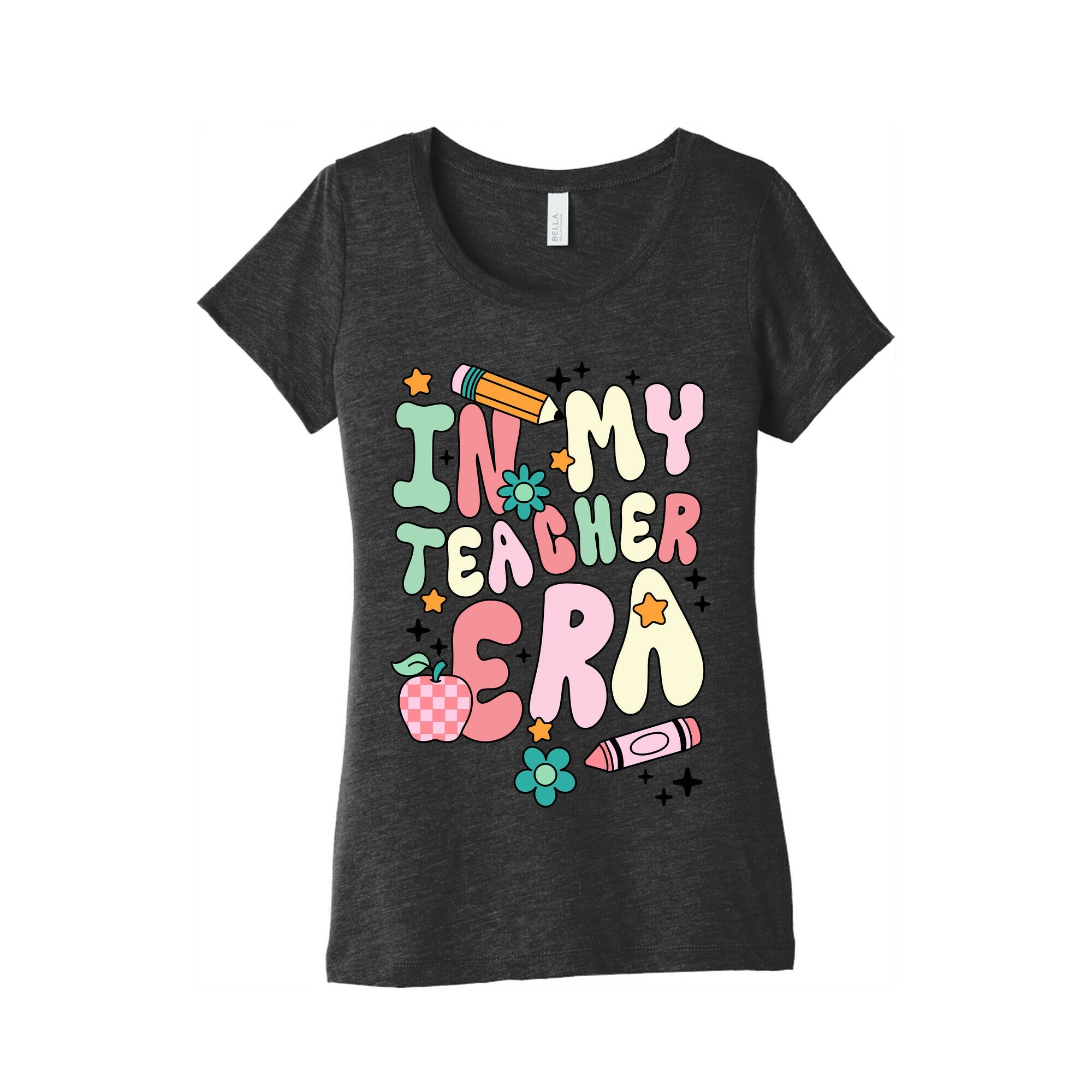 In My Teacher Era Womens Triblend Tee
