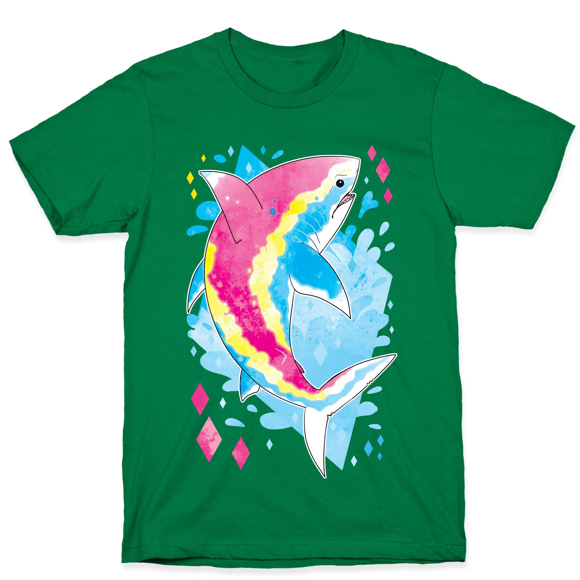 Pride Sharks: Pan T-Shirt