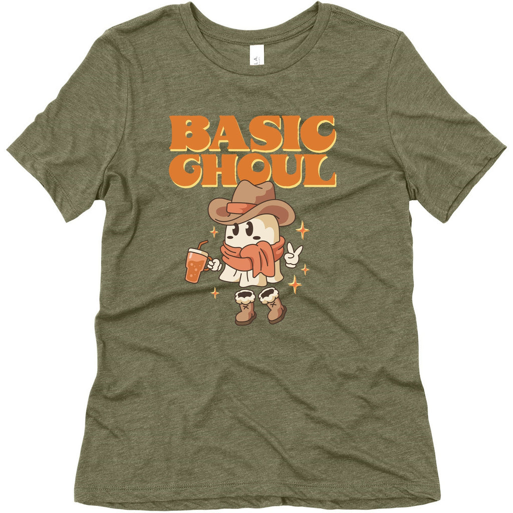 Basic Ghoul Womens Triblend Tee