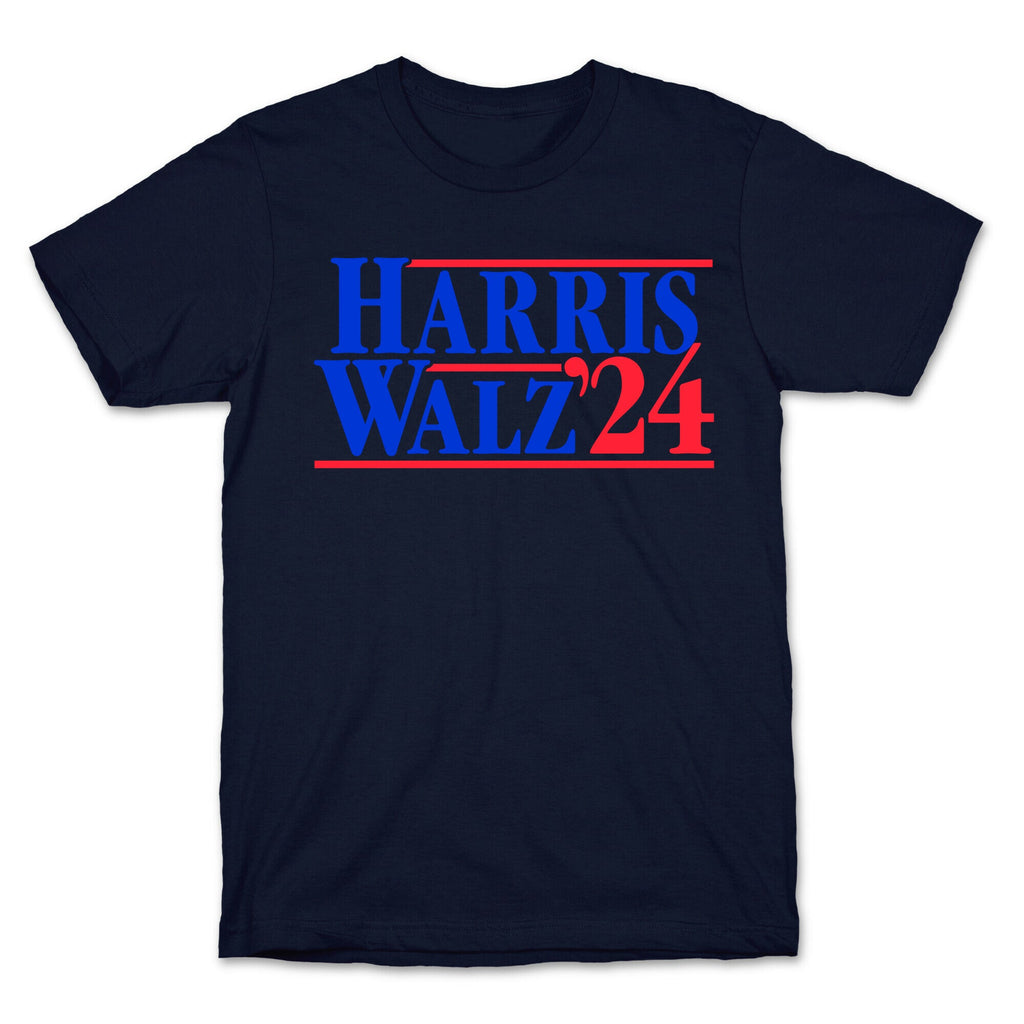 Harris Walz 2024 Blue T-Shirt
