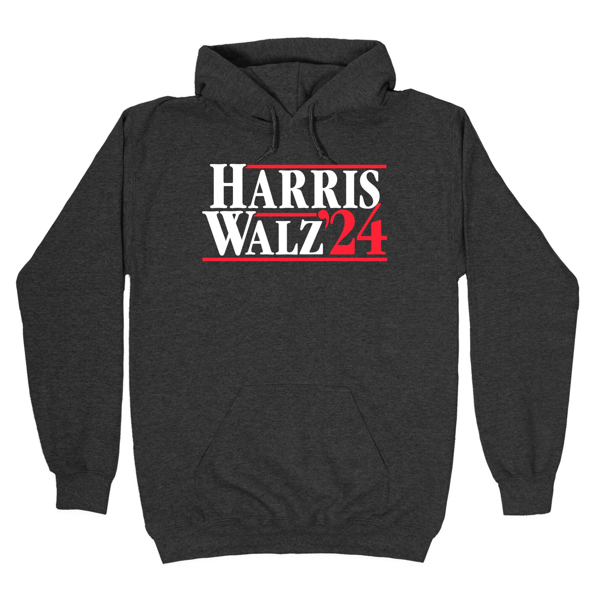 Harris Walz 2024 White Hoodie