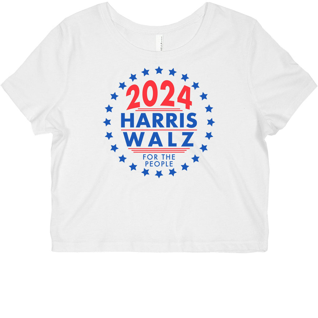 2024 Harris Walz For The People Graphic Baby Tee