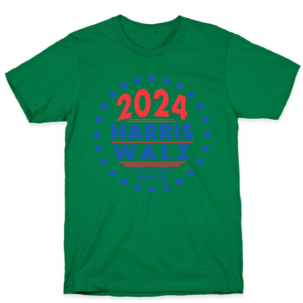 2024 Harris Walz For The People T-Shirt