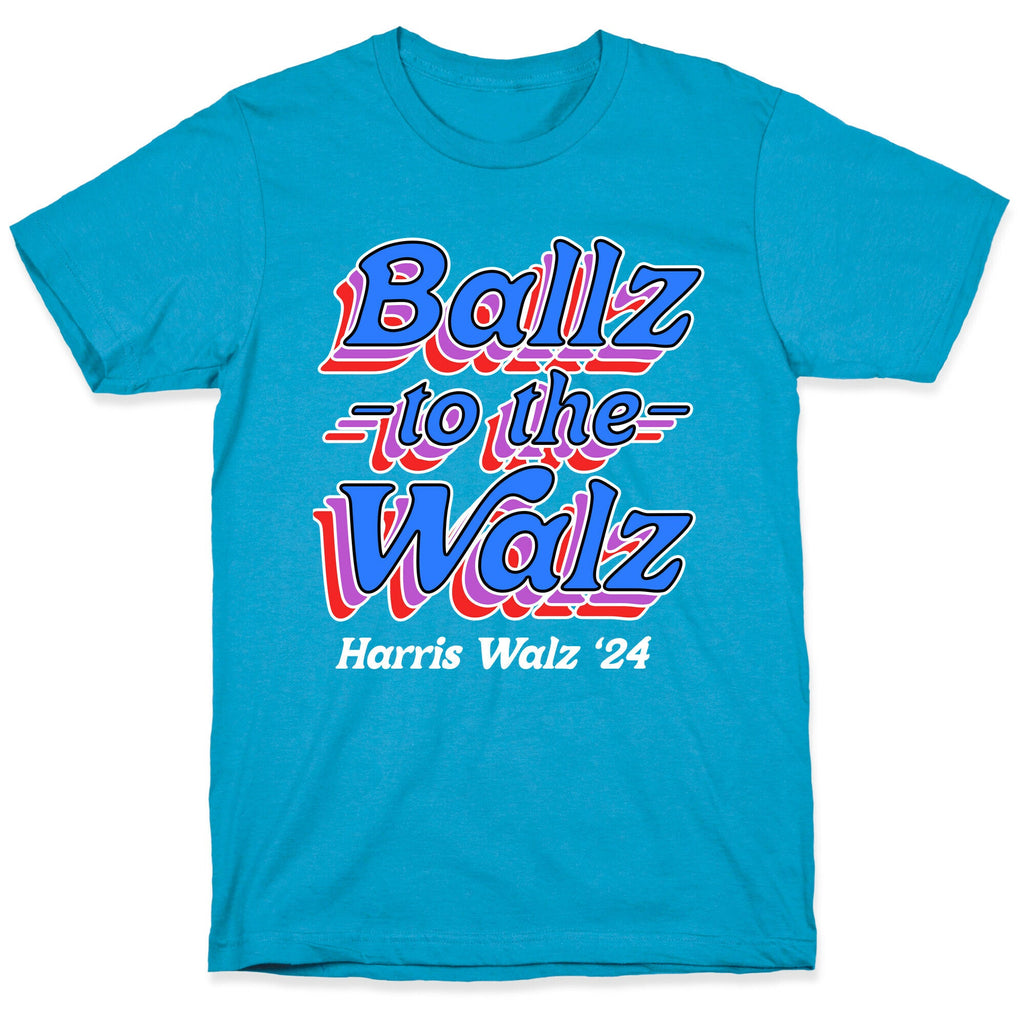 Ballz to the Walz (Harris Walz 2024) Unisex Triblend Tee