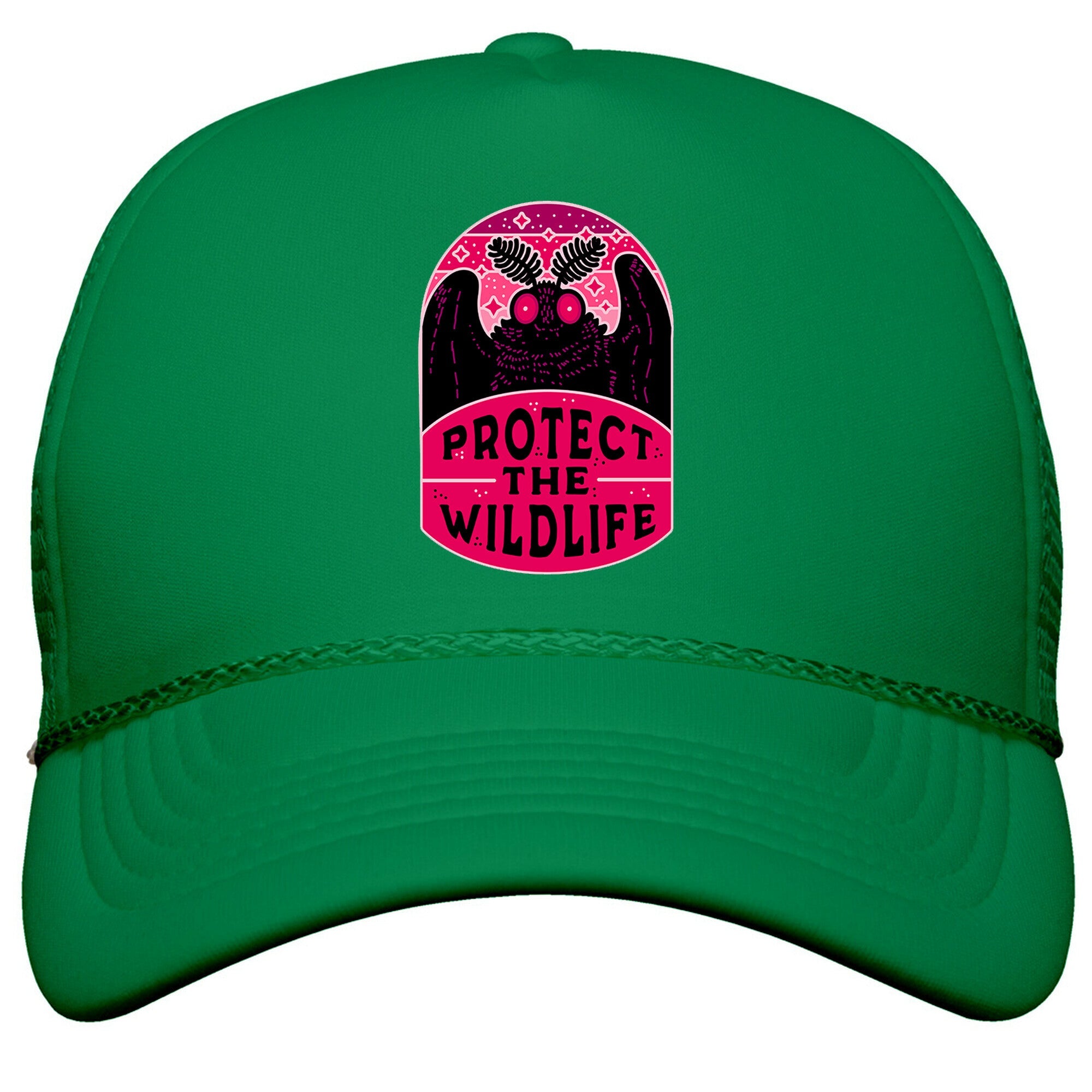 Protect the Wildlife \(Mothman\) Snapback Trucker Hat