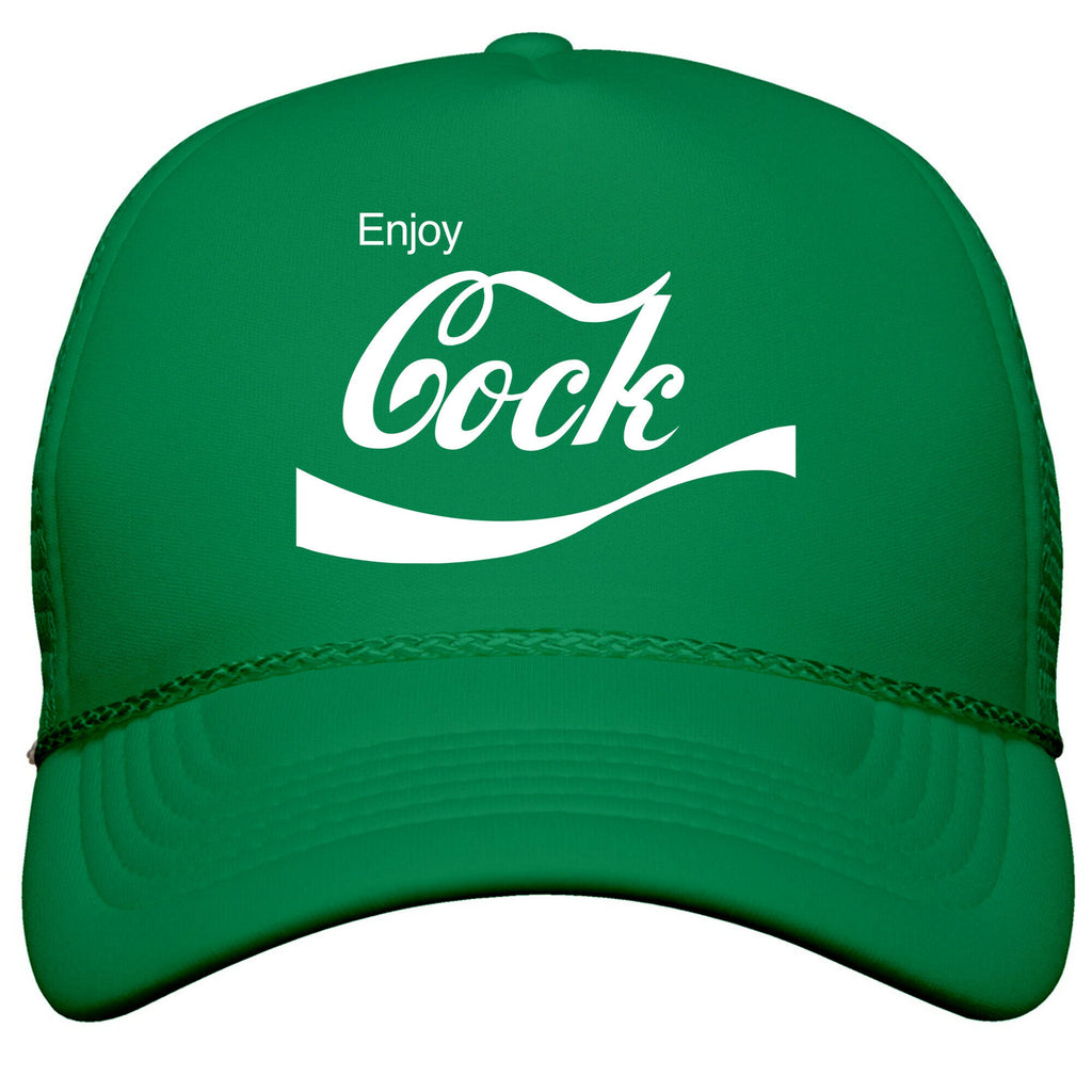 Enjoy Cock Snapback Trucker Hat