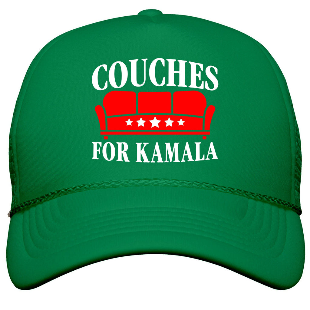 Couches For Kamala Snapback Trucker Hat