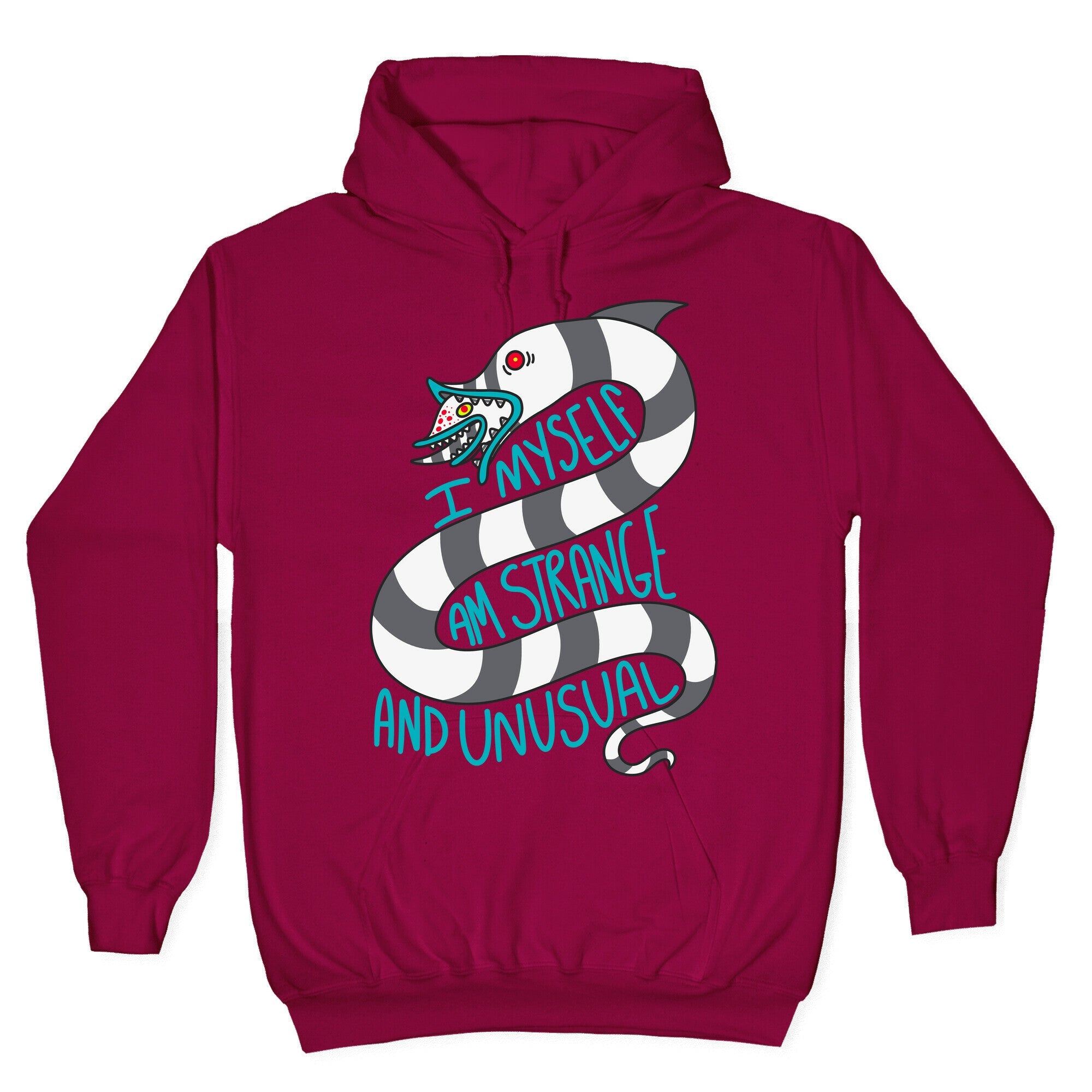 I Myself Am Strange and Unusual  Hoodie