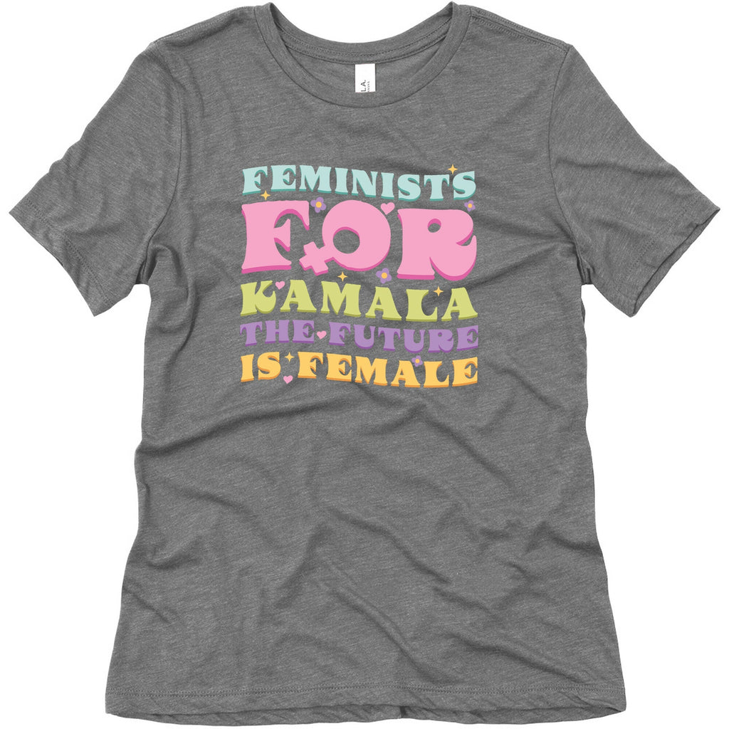 Feminists for Kamala Womens Triblend Tee