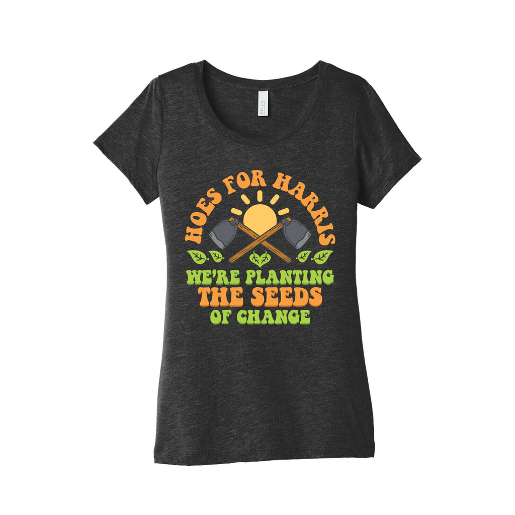 Hoes for Harris Womens Triblend Tee