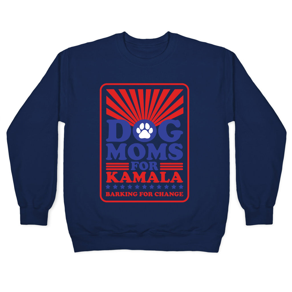 Dog Moms for Kamala Crewneck Sweatshirt