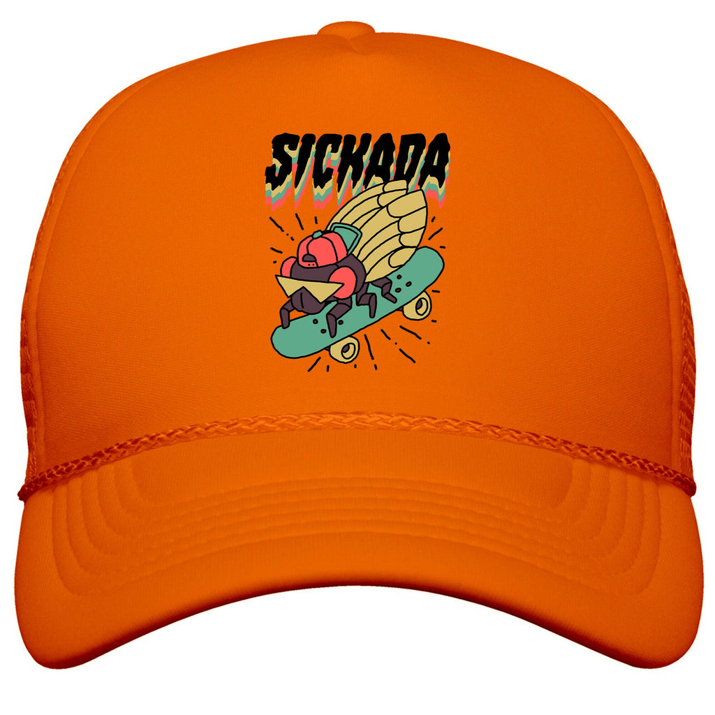 SICKada Cicada Snapback Trucker Hat