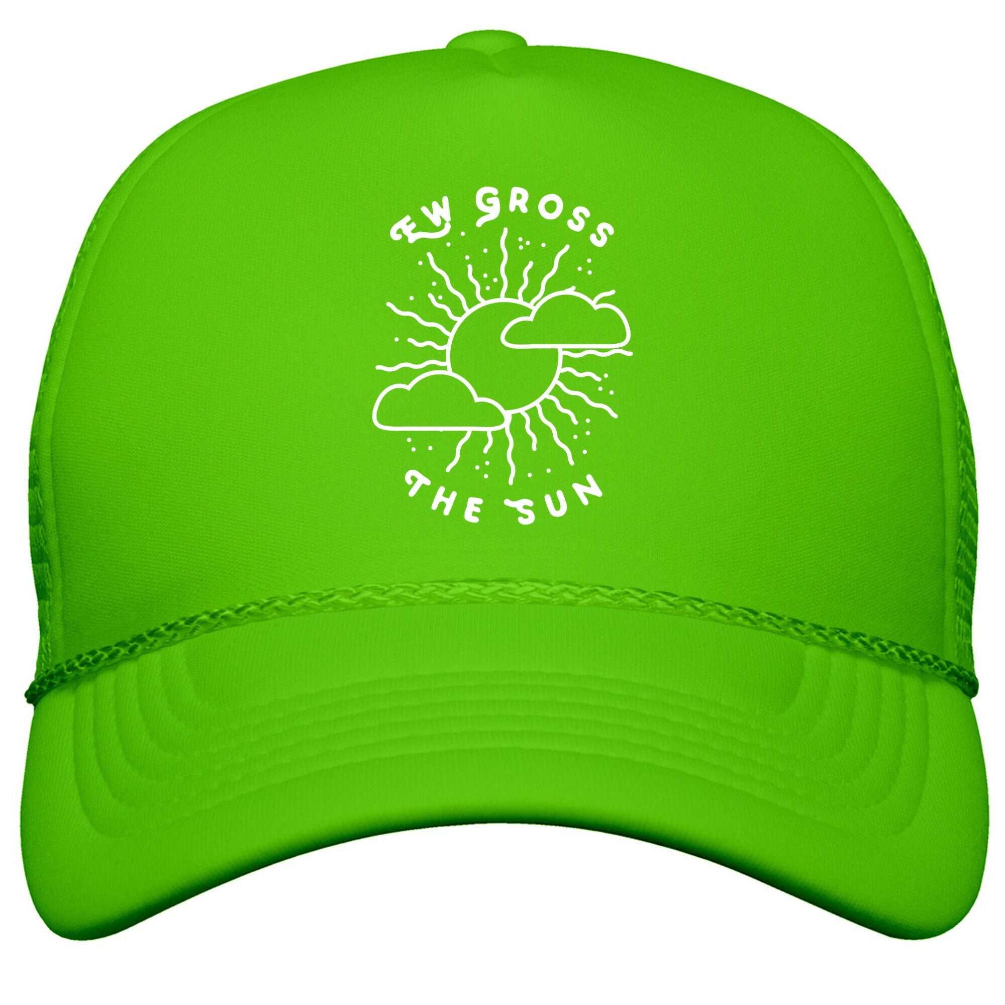 Ew Gross, The Sun Snapback Trucker Hat