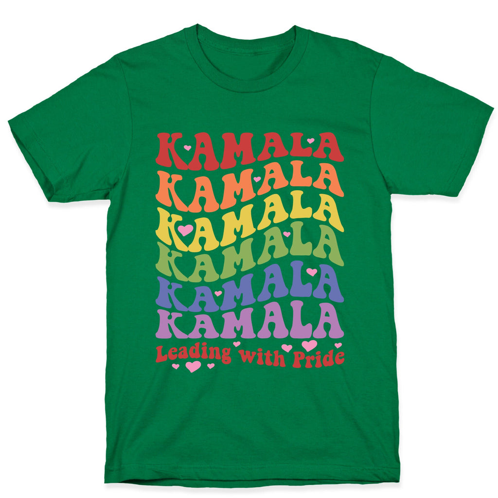 Kamala Leading With Pride T-Shirt