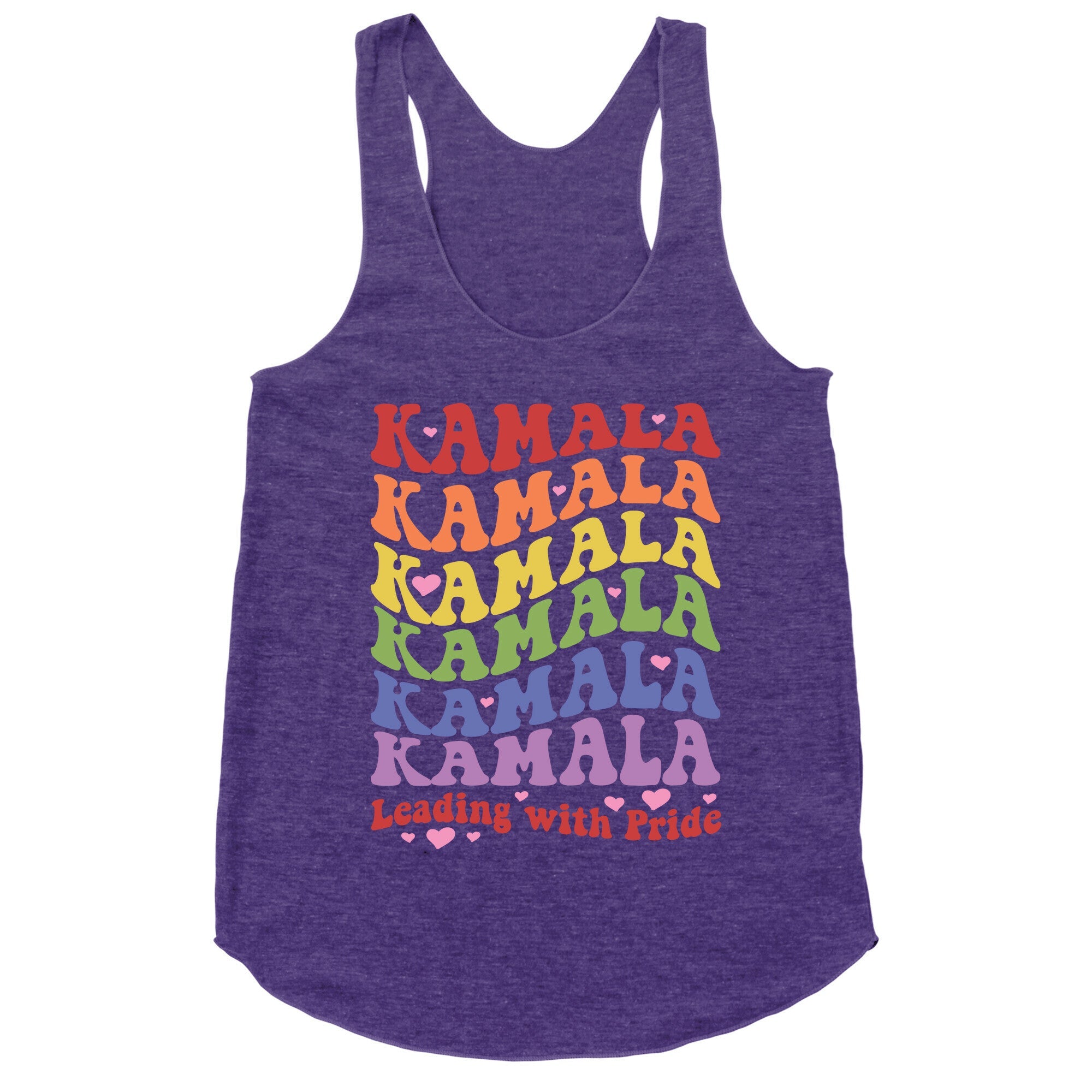 Kamala Leading With Pride Racerback Tank
