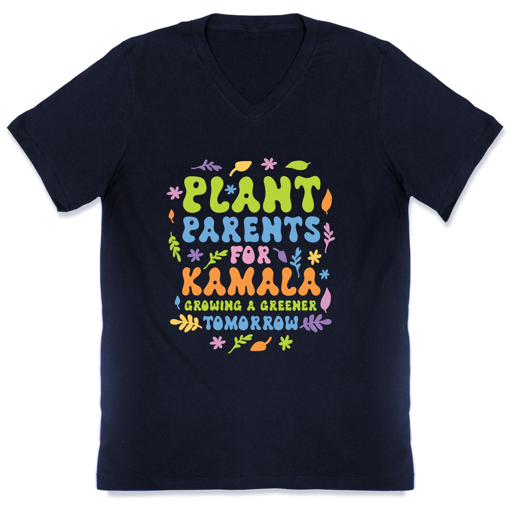 Plant Parents for Kamala V-Neck