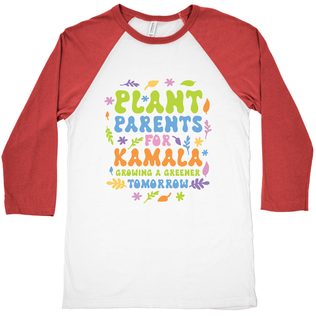 Plant Parents for Kamala Baseball Tee
