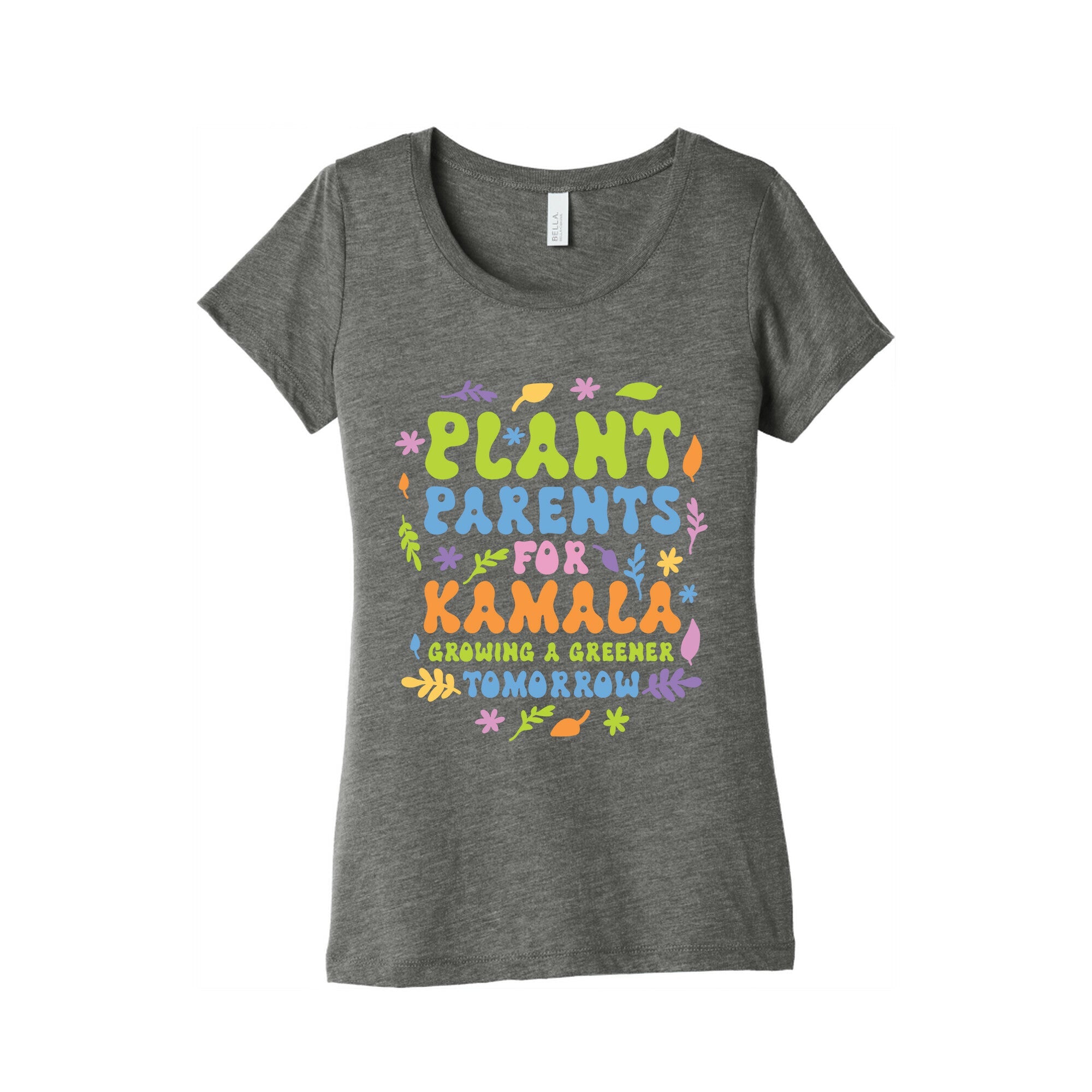 Plant Parents for Kamala Womens Triblend Tee