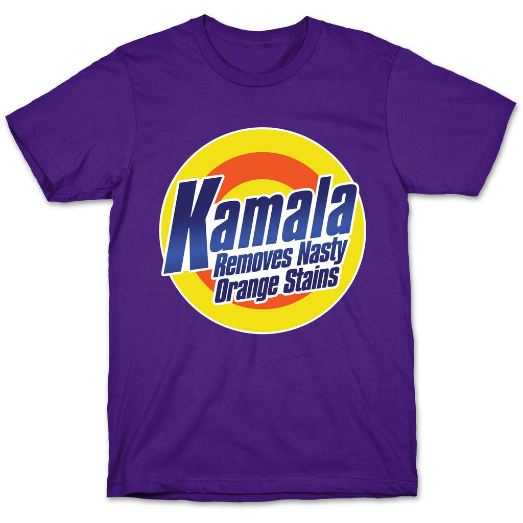 Kamala Removes Nasty Orange Stains T-Shirt