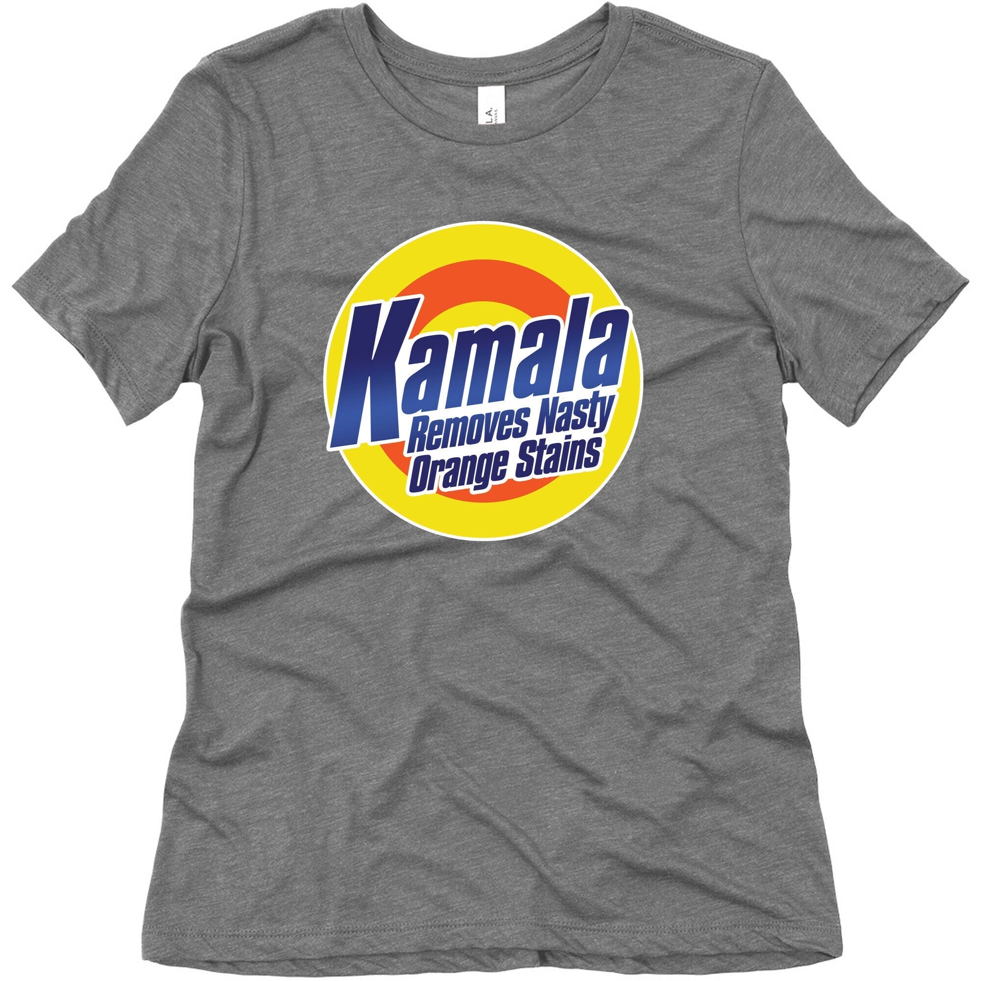 Kamala Removes Nasty Orange Stains Womens Triblend Tee