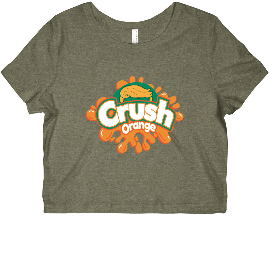 Orange Crush Harris Walz 2024 Graphic Baby Tee