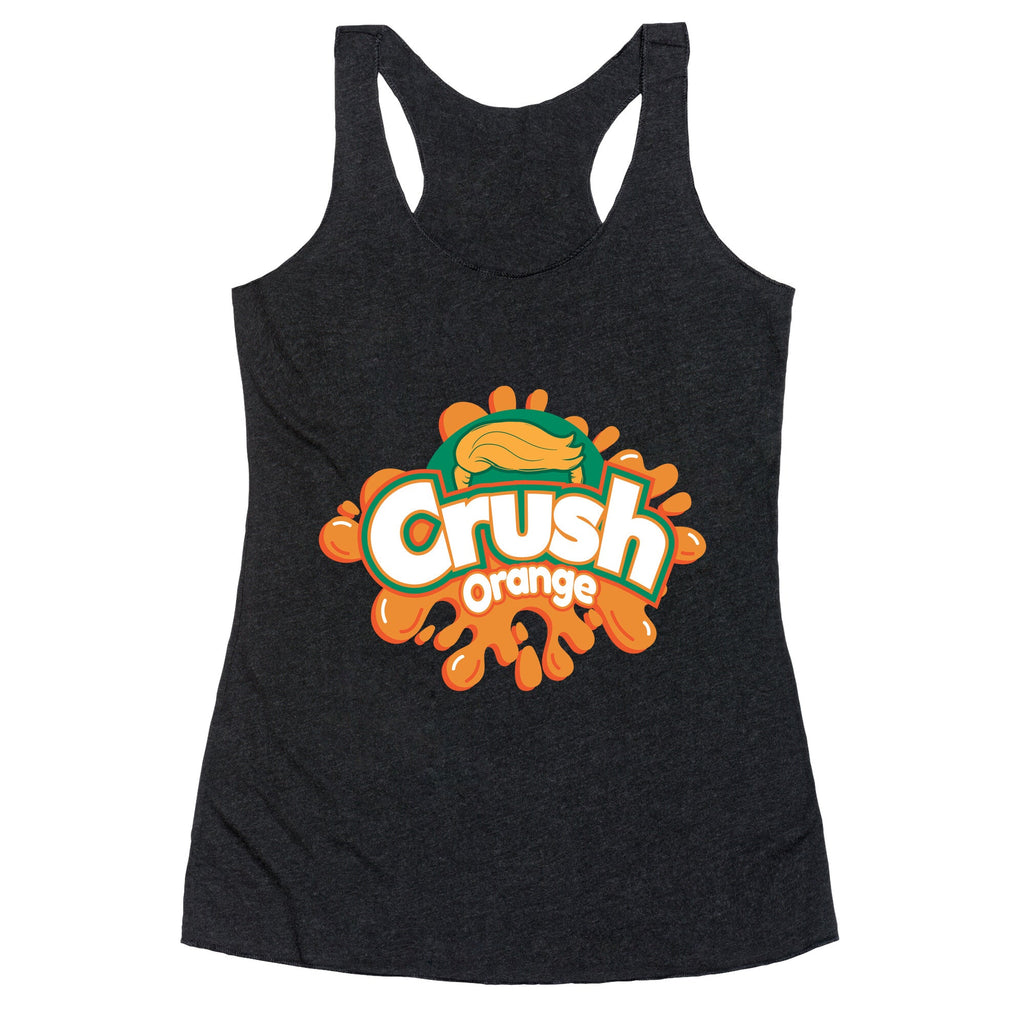 Orange Crush Harris Walz 2024 Racerback Tank