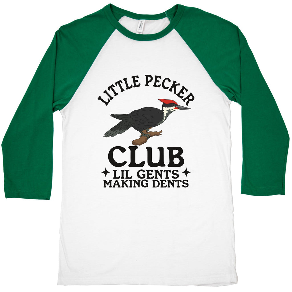Little Pecker Club Baseball Tee