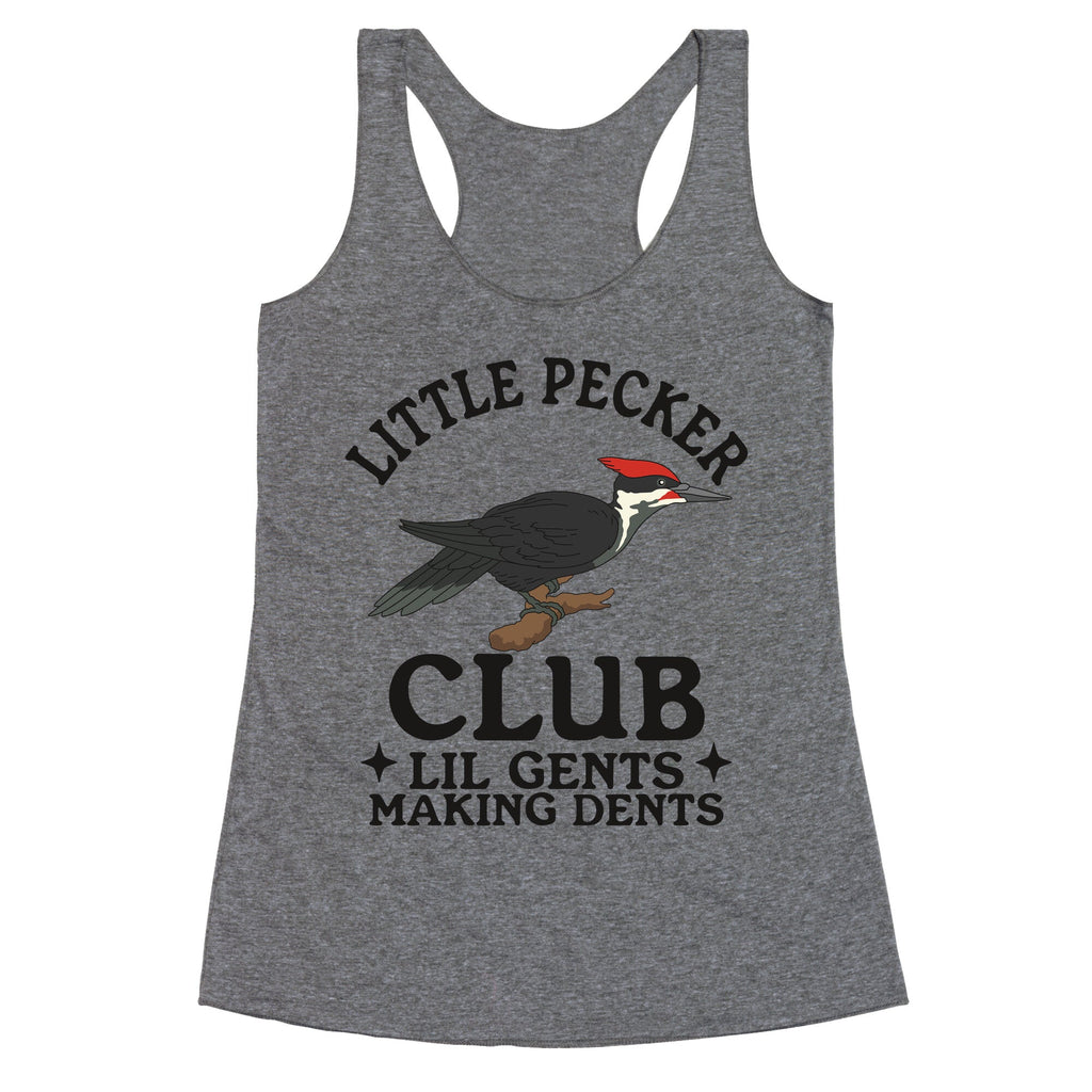Little Pecker Club Racerback Tank
