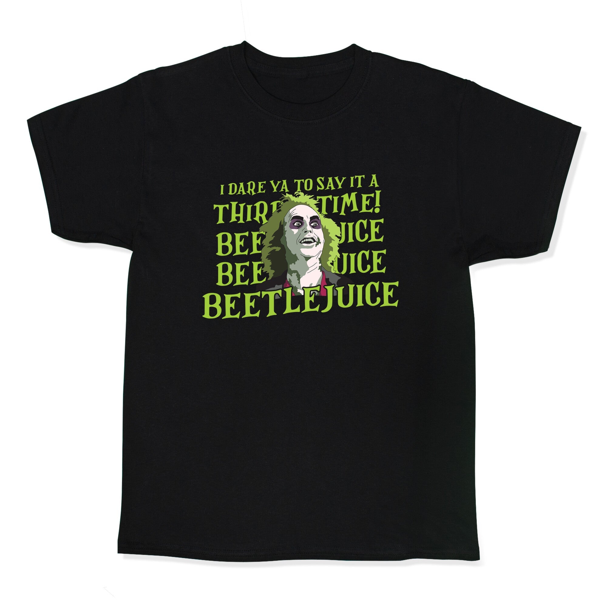 Beetlejuice I Dare Ya Kids Tee