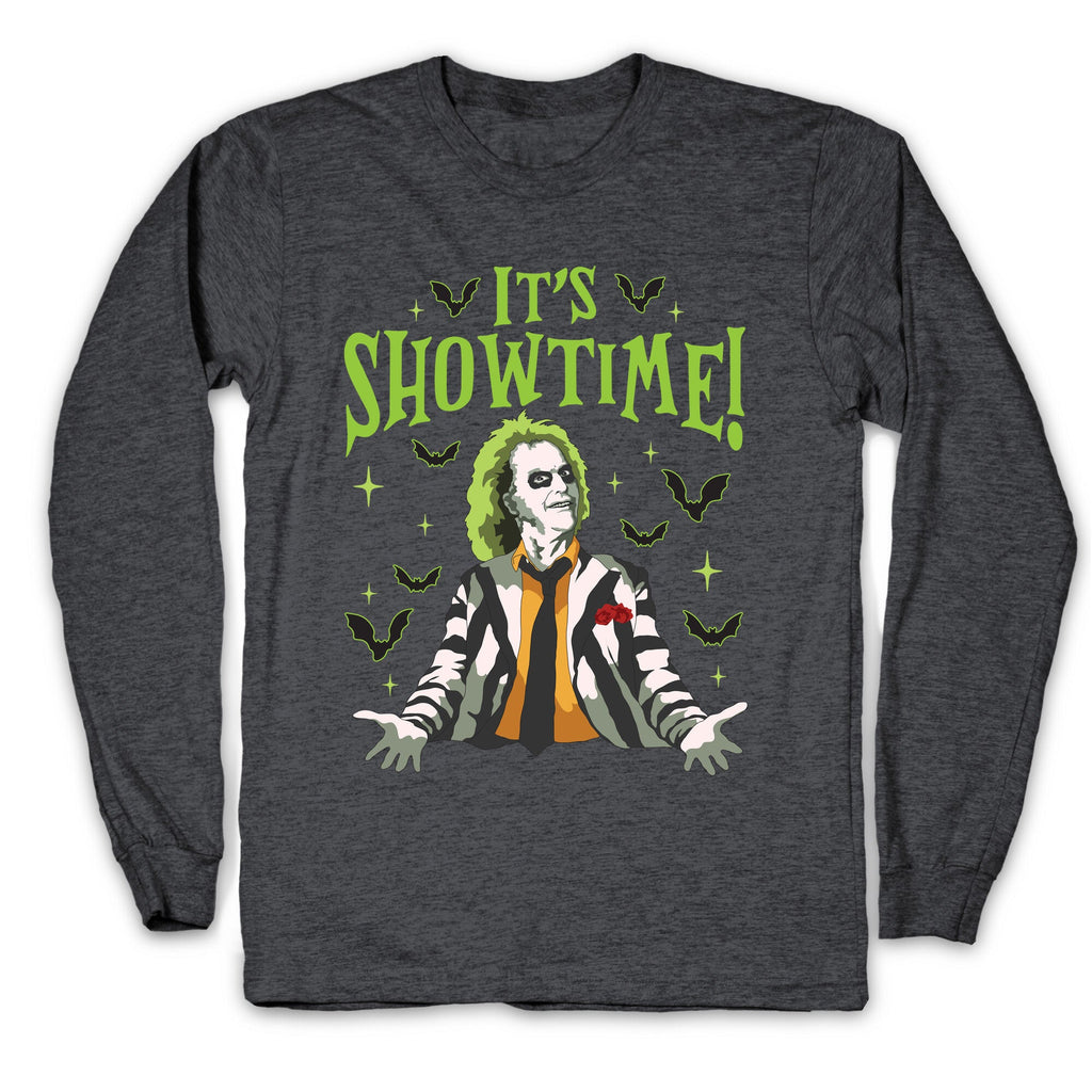 Beetlejuice Its Showtime Longsleeve Tee