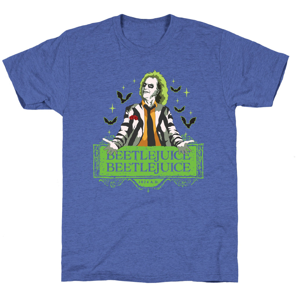Beetlejuice Beetlejuice Unisex Triblend Tee