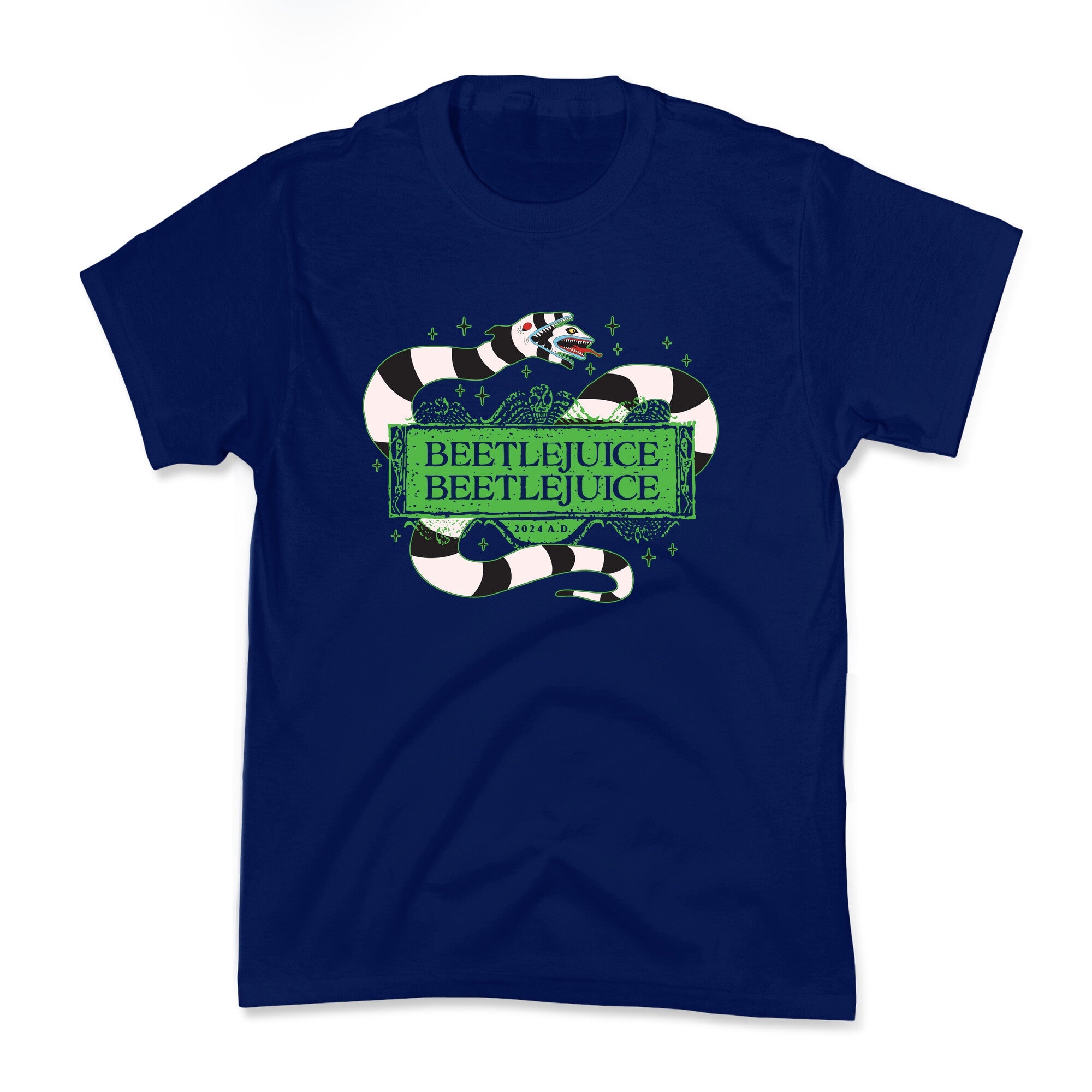 Beetlejuice Beetlejuice 2024 AD Kids Tee