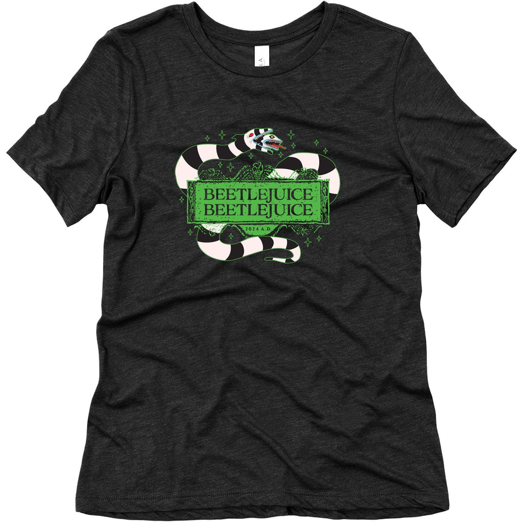 Beetlejuice Beetlejuice 2024 AD Womens Triblend Tee