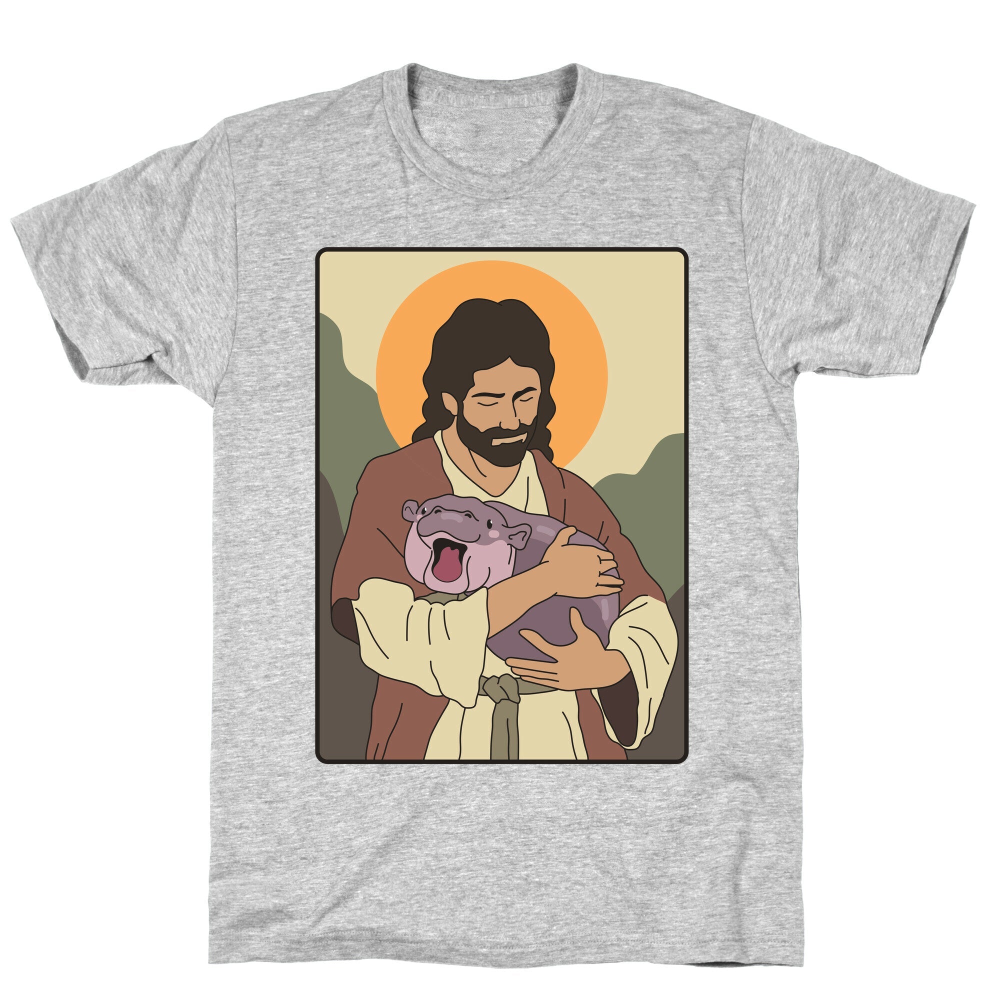Moo Deng Jesus T-Shirt