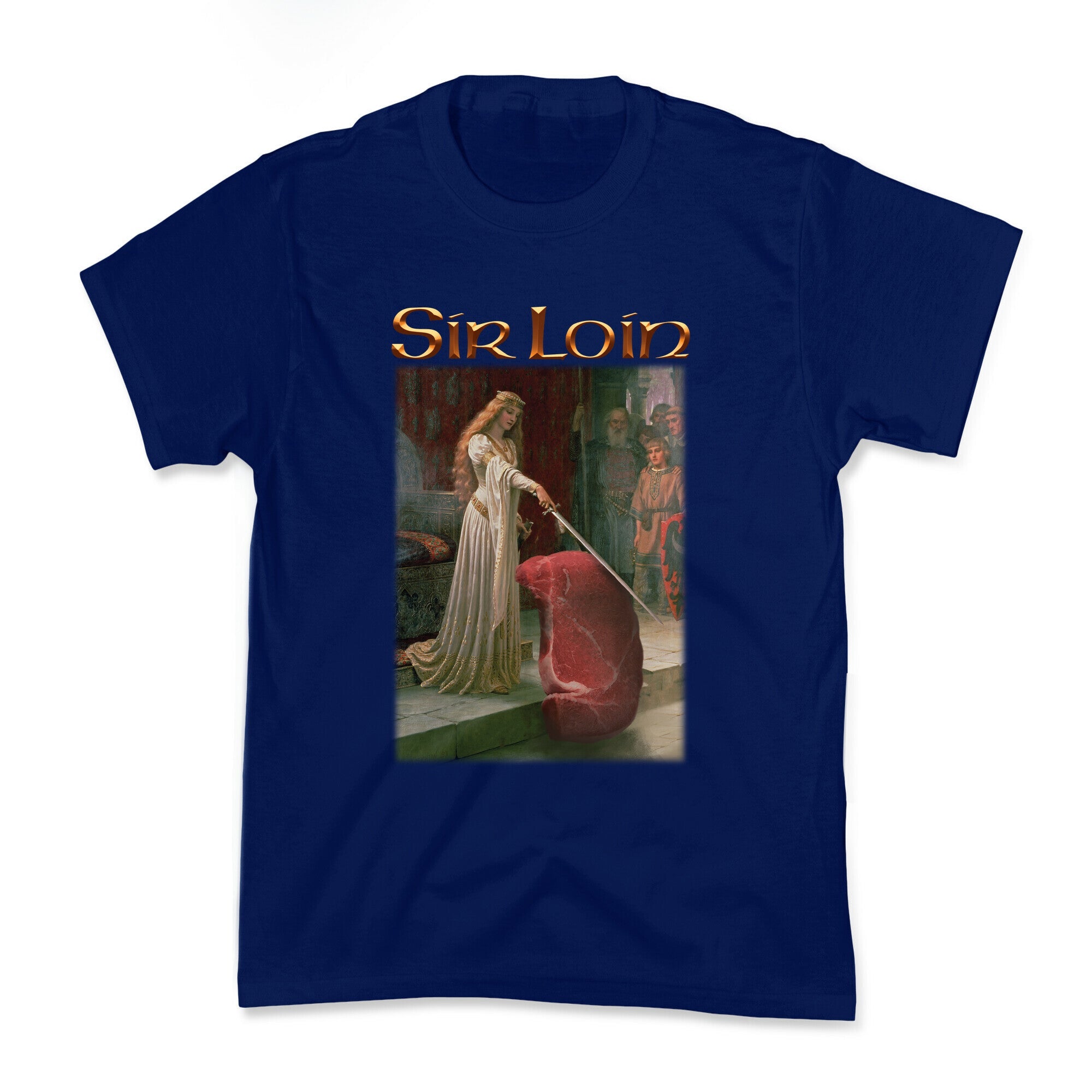 Sir Loin Steak Meme Kids Tee