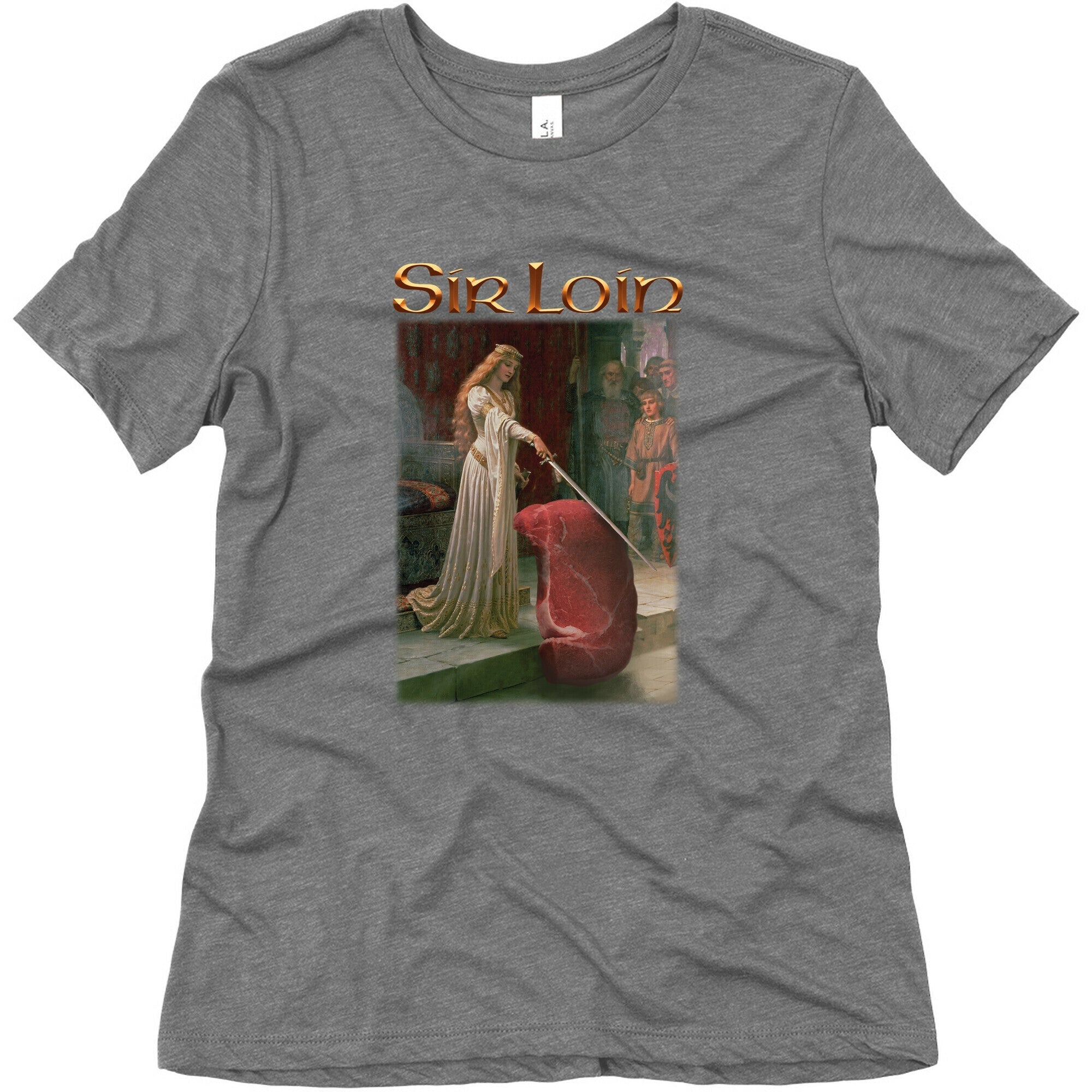 Sir Loin Steak Meme Womens Triblend Tee