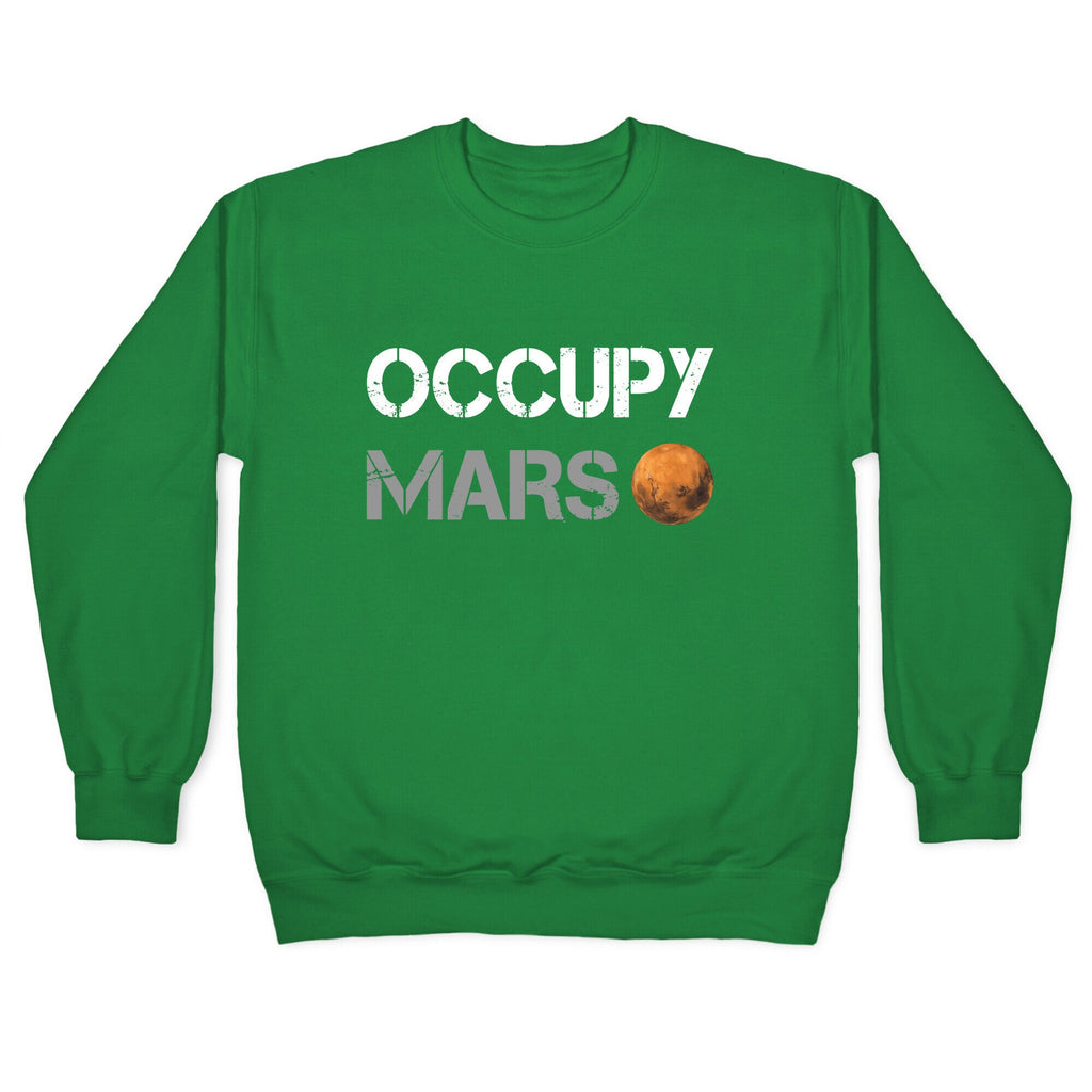 Occupy Mars Crewneck Sweatshirt