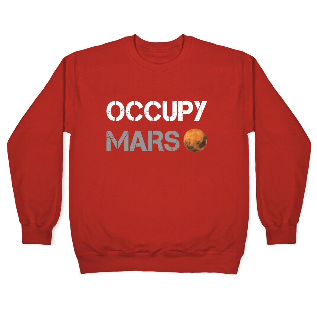 Occupy Mars Crewneck Sweatshirt