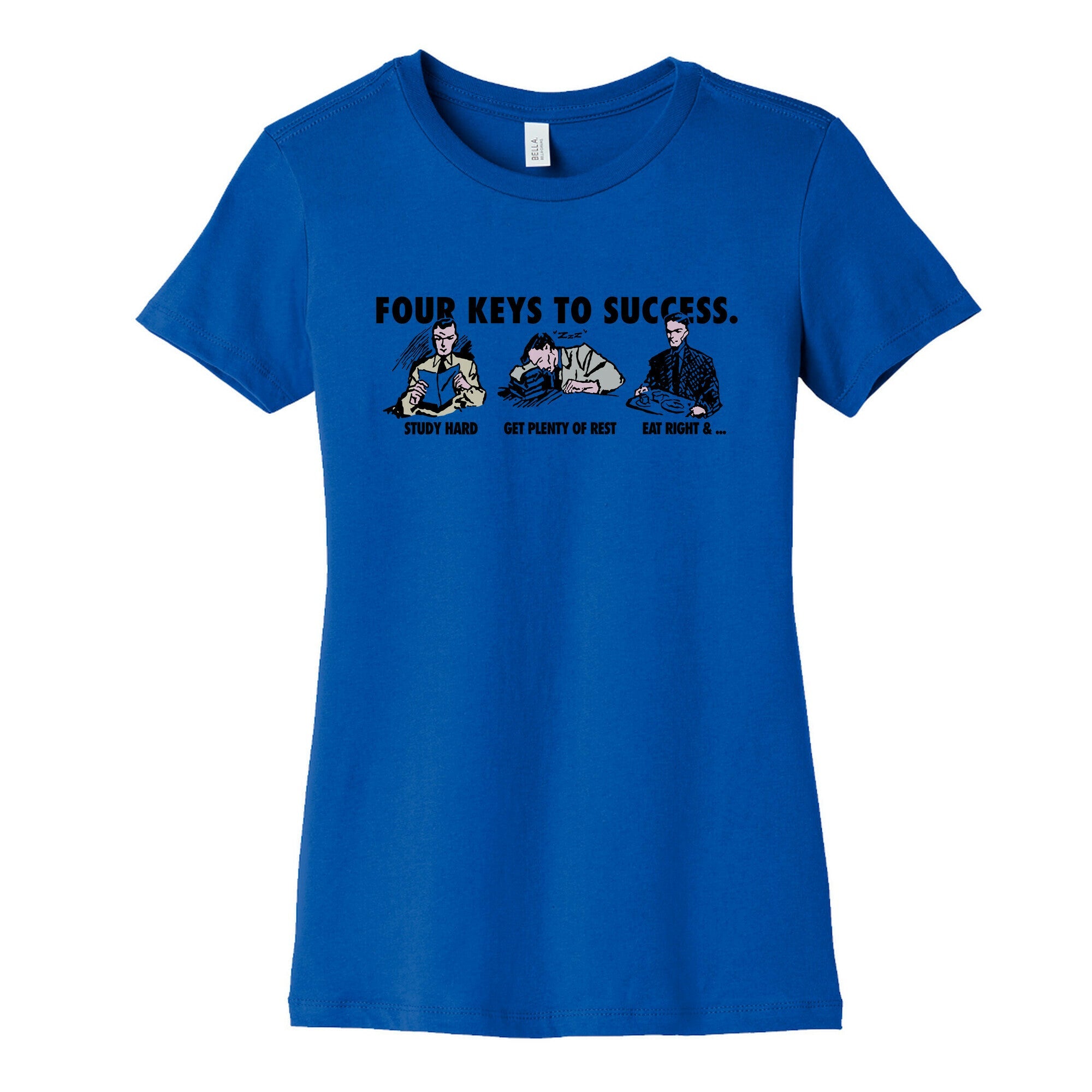 Four Keys to Success Womens Cotton Tee