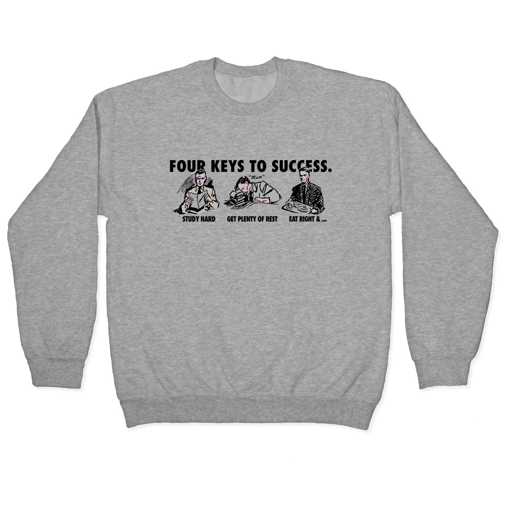 Four Keys to Success Crewneck Sweatshirt