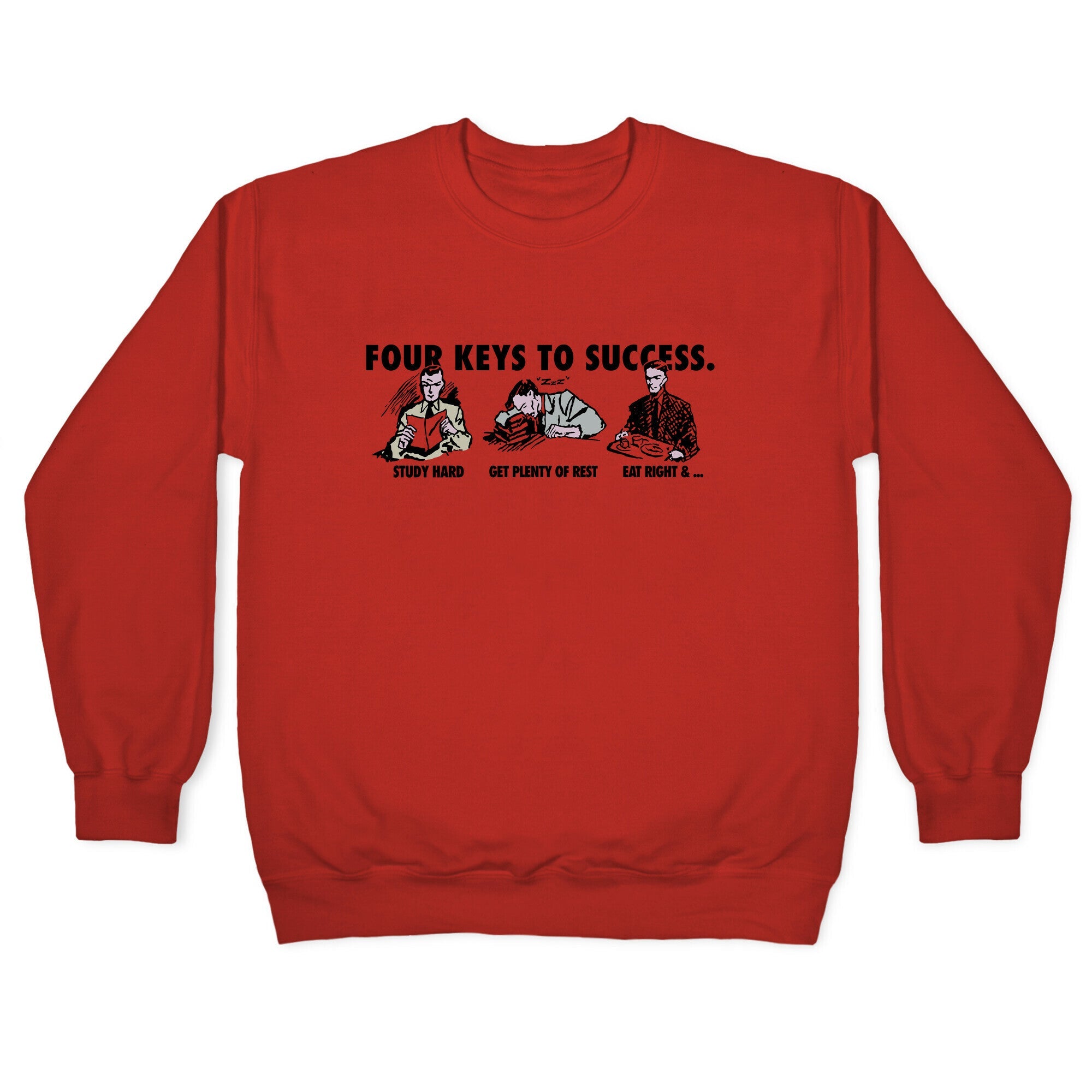 Four Keys to Success Crewneck Sweatshirt