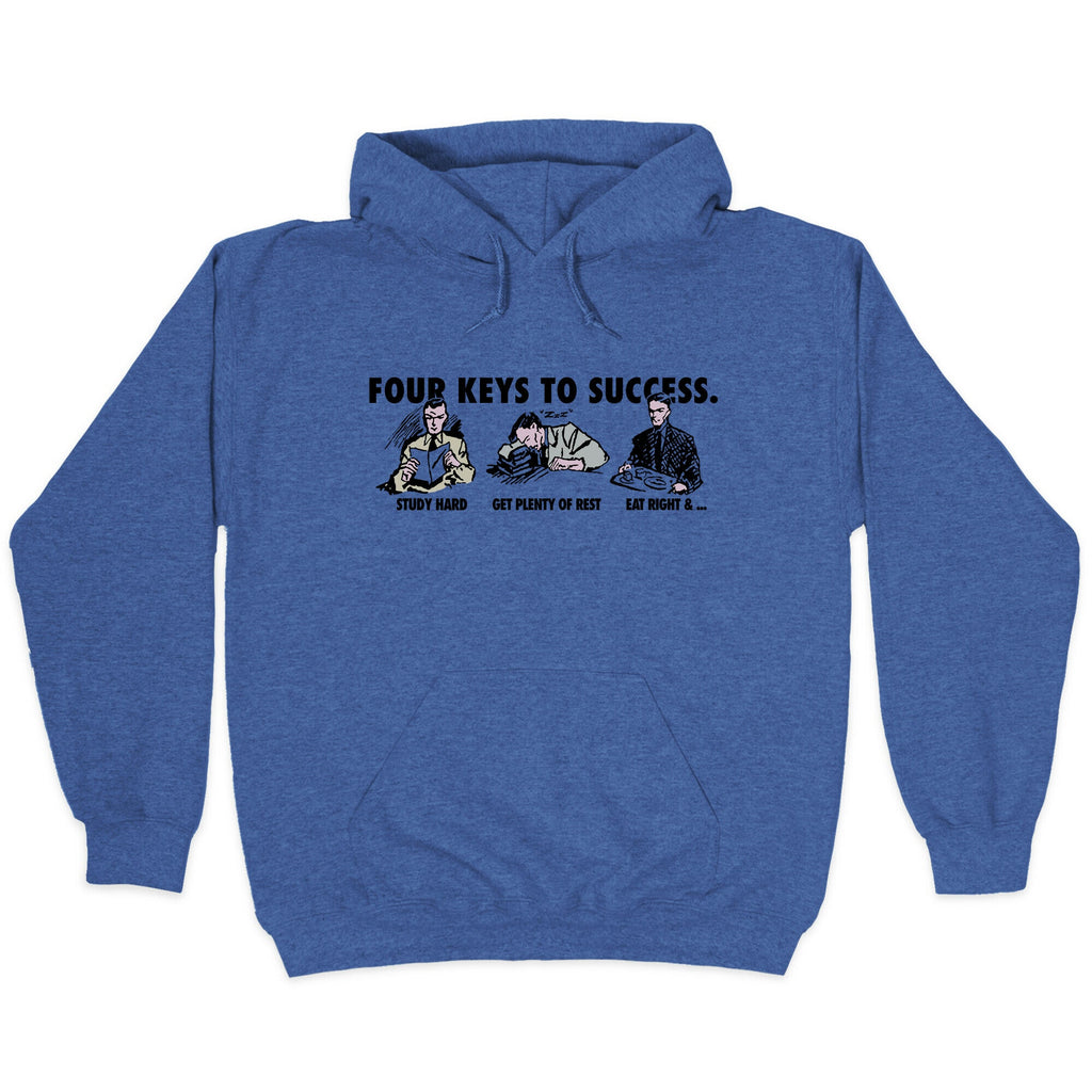 Four Keys to Success Hoodie