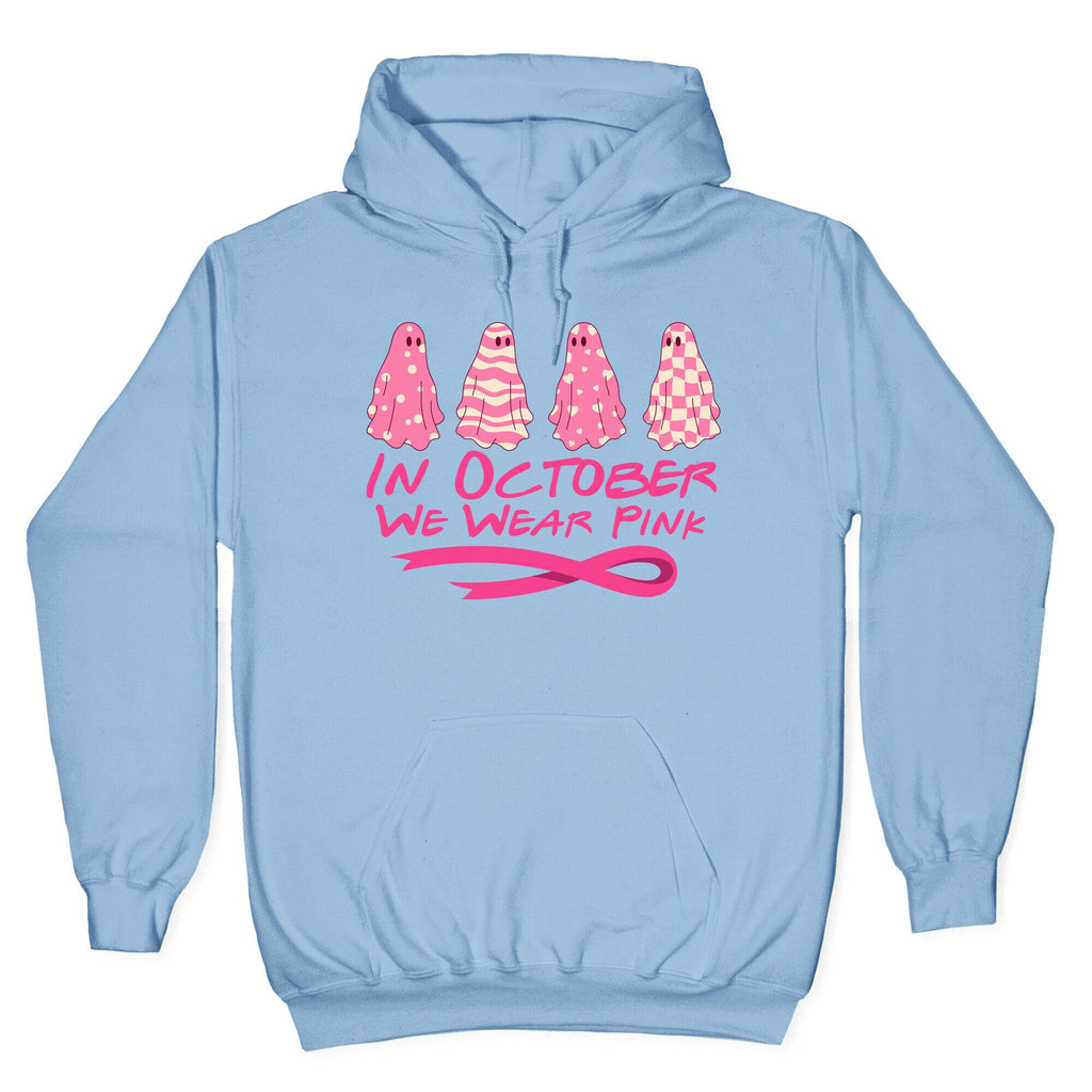 Ghost October Breast Cancer Awareness Hoodie