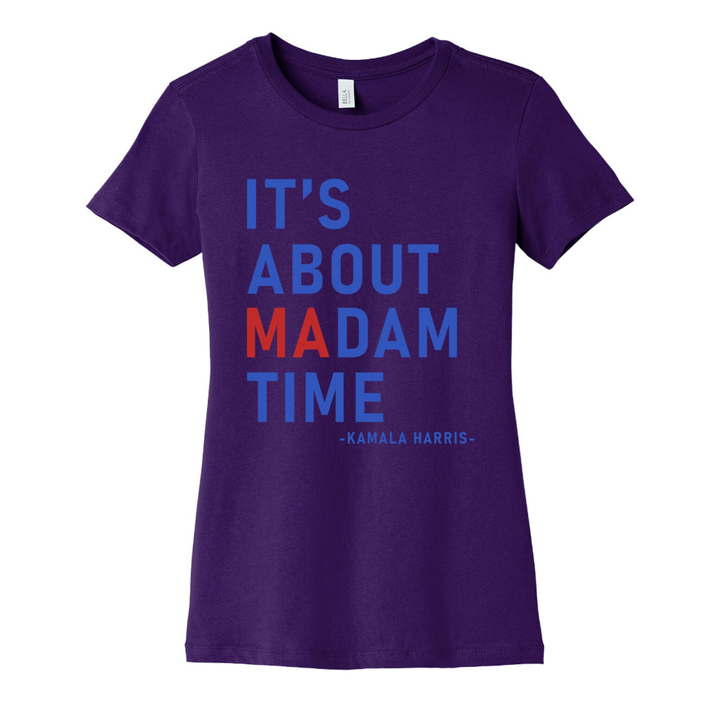Its About Madam Time Kamala Womens Cotton Tee