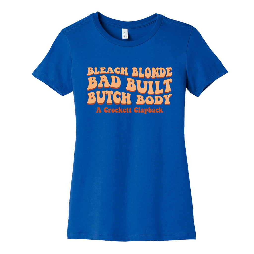 Jasmine Crockett Clapback Womens Cotton Tee