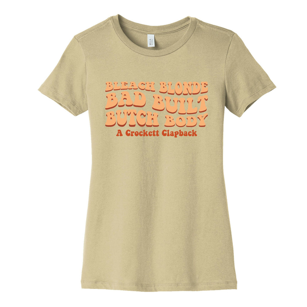 Jasmine Crockett Clapback Womens Cotton Tee