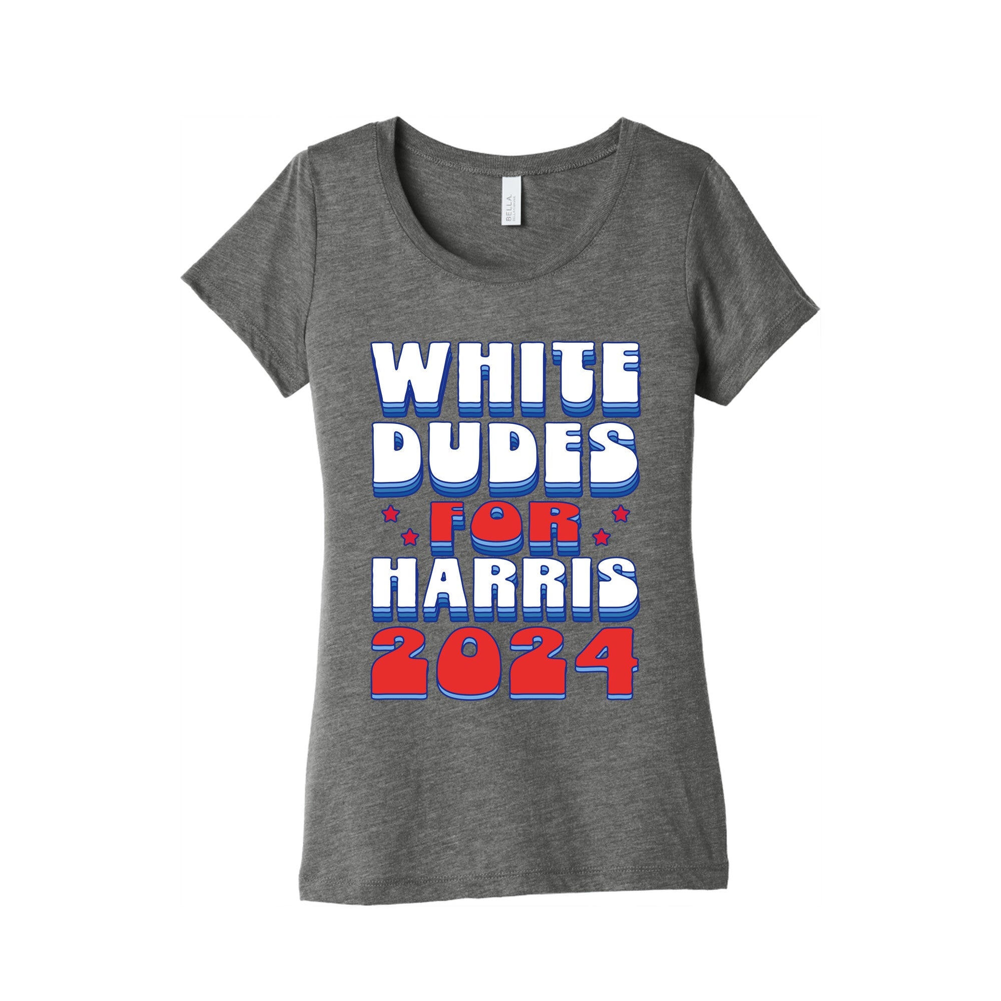 White Dudes for Harris Womens Triblend Tee