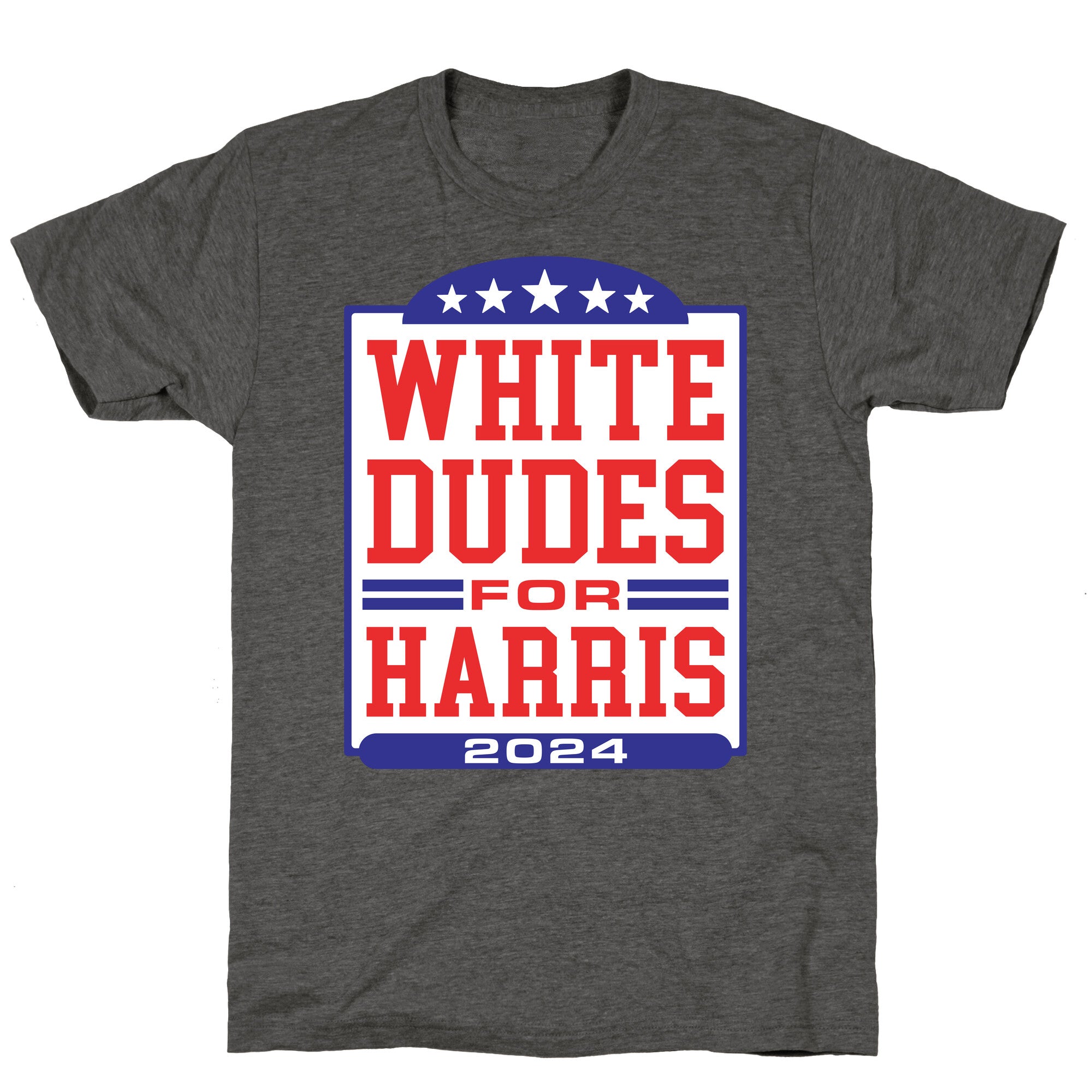 White Dudes for Harris 2024 Unisex Triblend Tee
