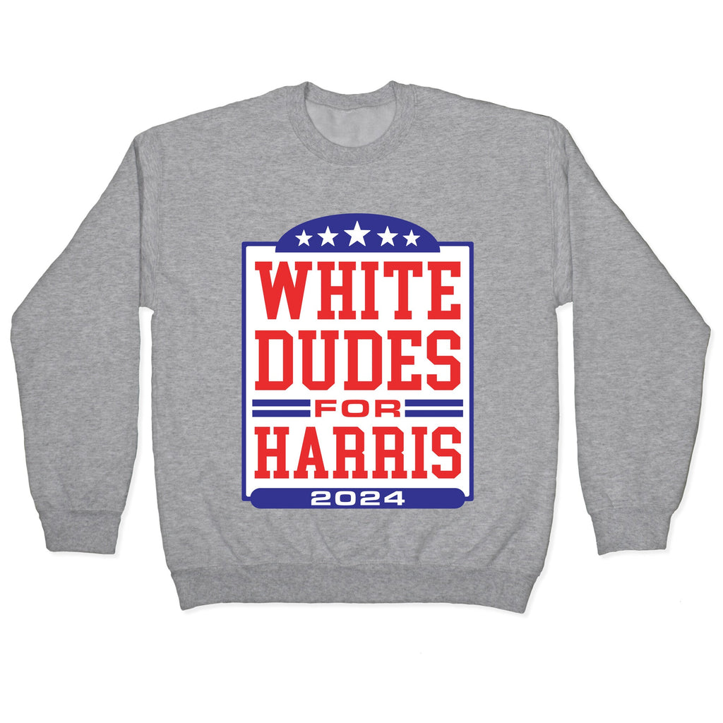 White Dudes for Harris 2024 Crewneck Sweatshirt